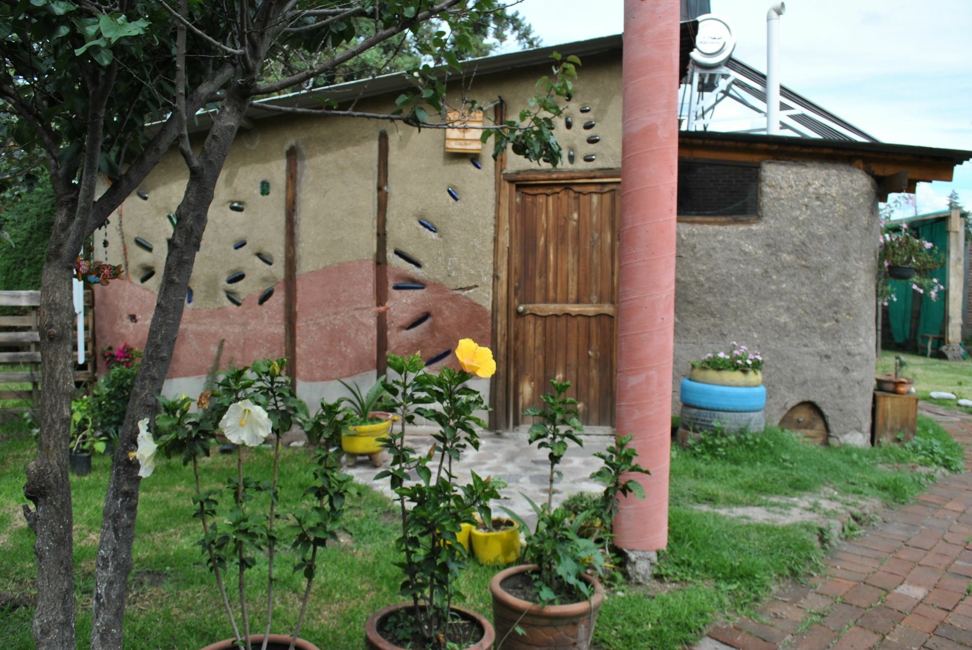 Вилла Temazcal Casa De Barro Сан-Хуан-Теотиуакан Экстерьер фото